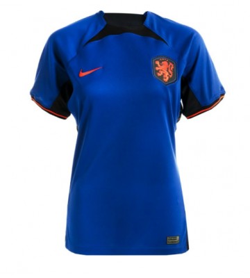 Holland Replika Udebanetrøje Dame VM 2022 Kortærmet